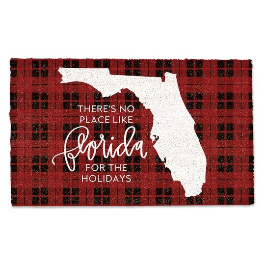Florida For the Holidays Doormat